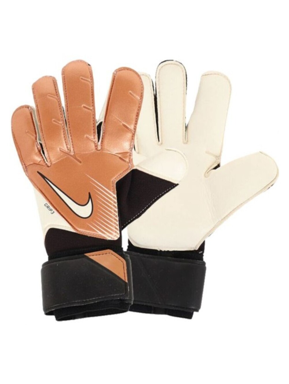 Nike Vapor Grip 3 Adult Goalkeeper Gloves Soccer Copper DV3097-810 Size 7 NWOT